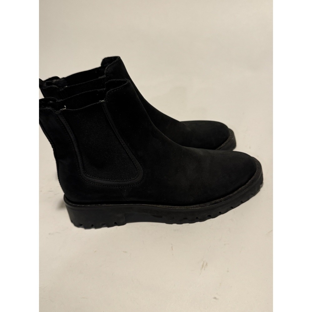 Thursday Boot Legend Chelsea Matte Black Women 5.5 Leather Suede